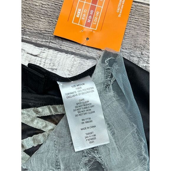 New Hyde & Eek Pirate Eye‎ Patch Scarf Belt Outfit Halloween Costume Boys Medium - Picture 13 of 16